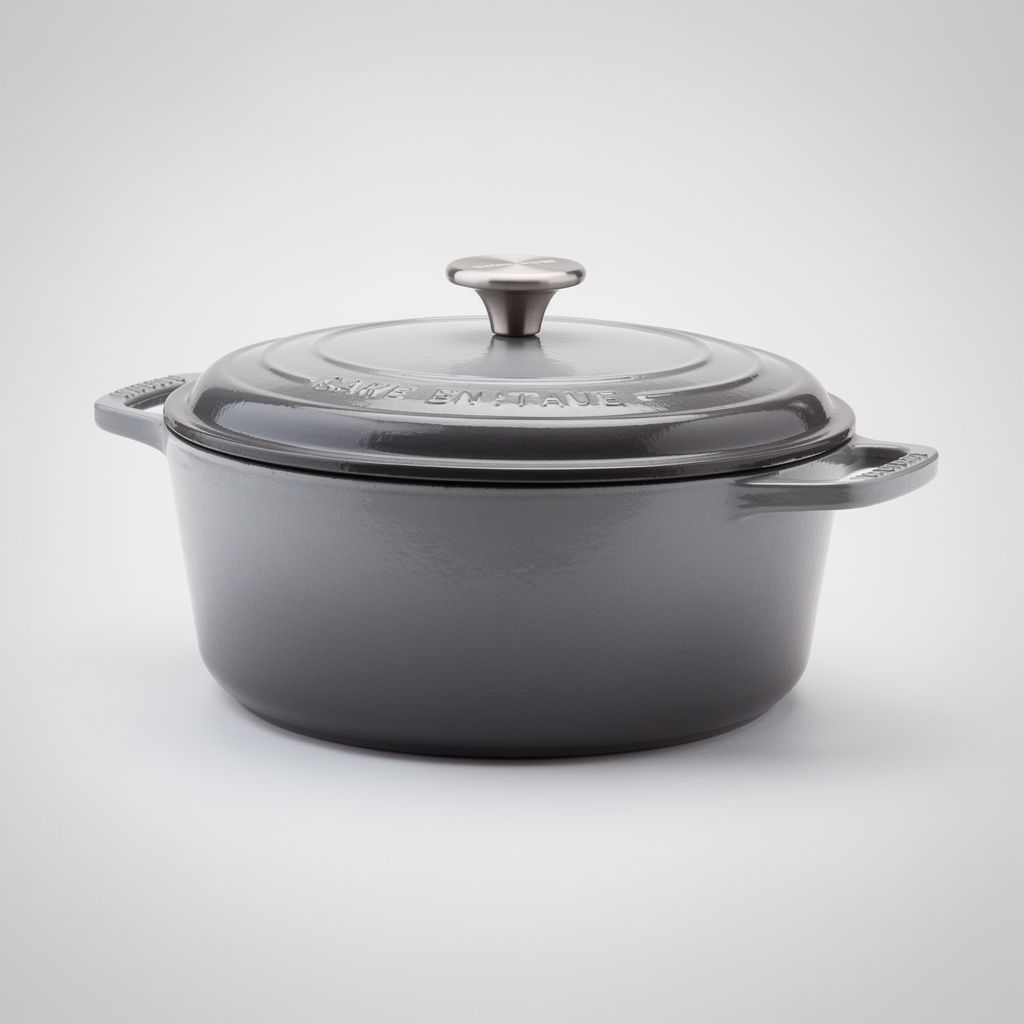 Enameled Cast Iron Dutch Oven