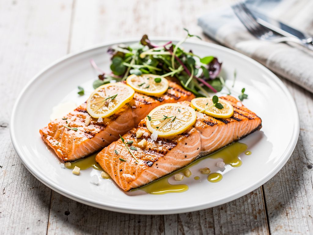 Grilled Salmon