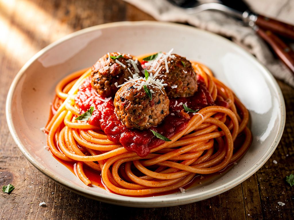 Spaghetti and Meatballs