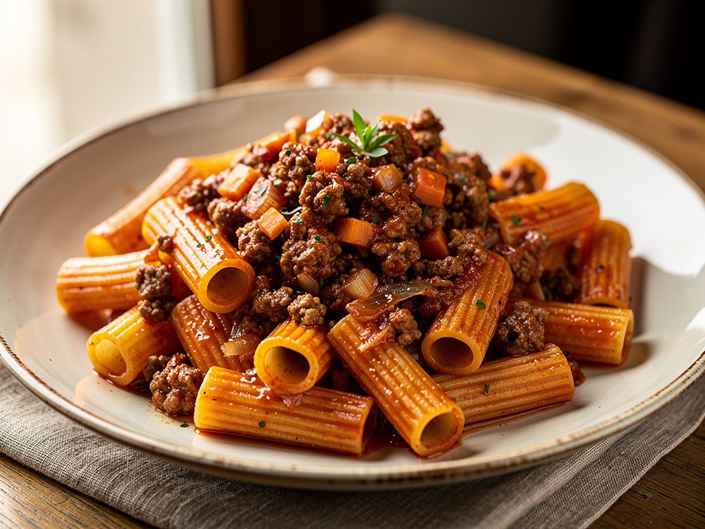 Rigatoni Bolognese