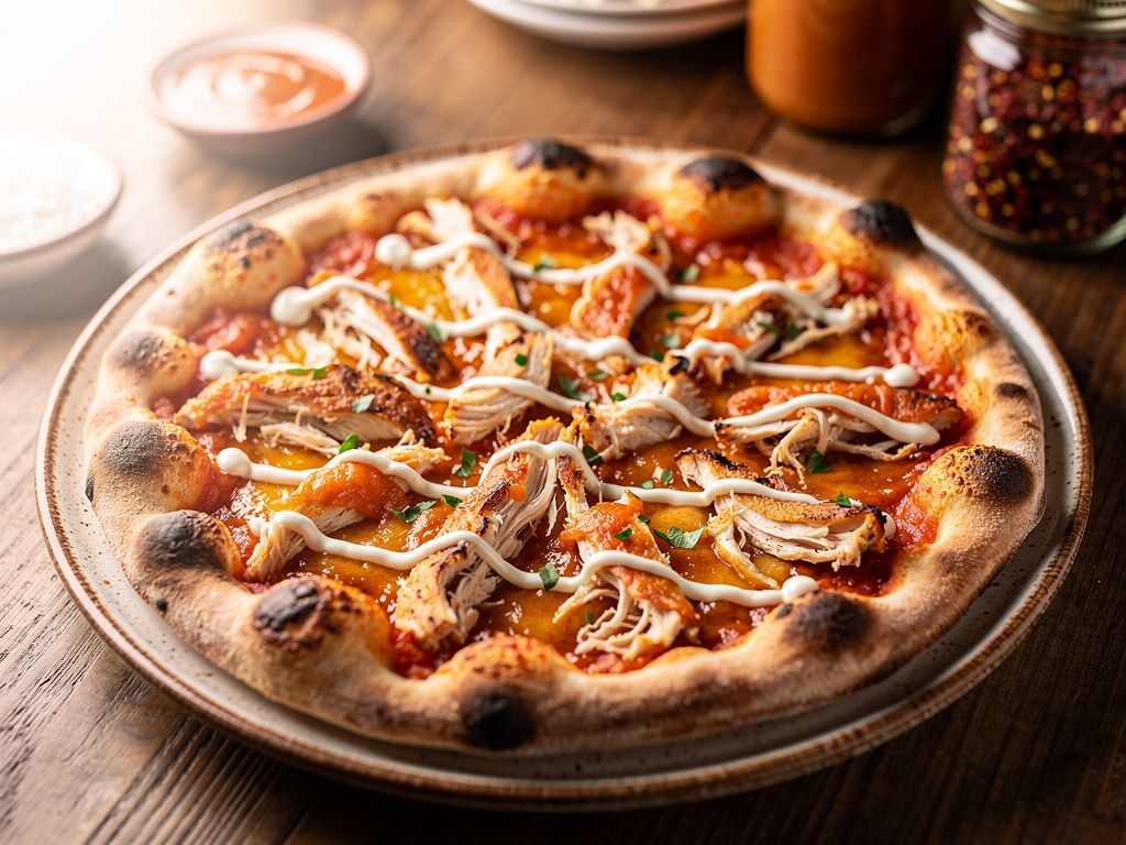 Buffalo Chicken Pizza