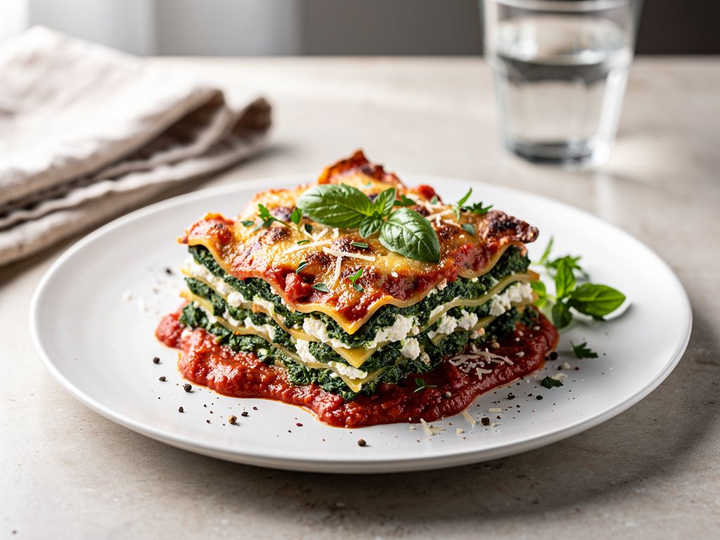 Spinach Lasagna