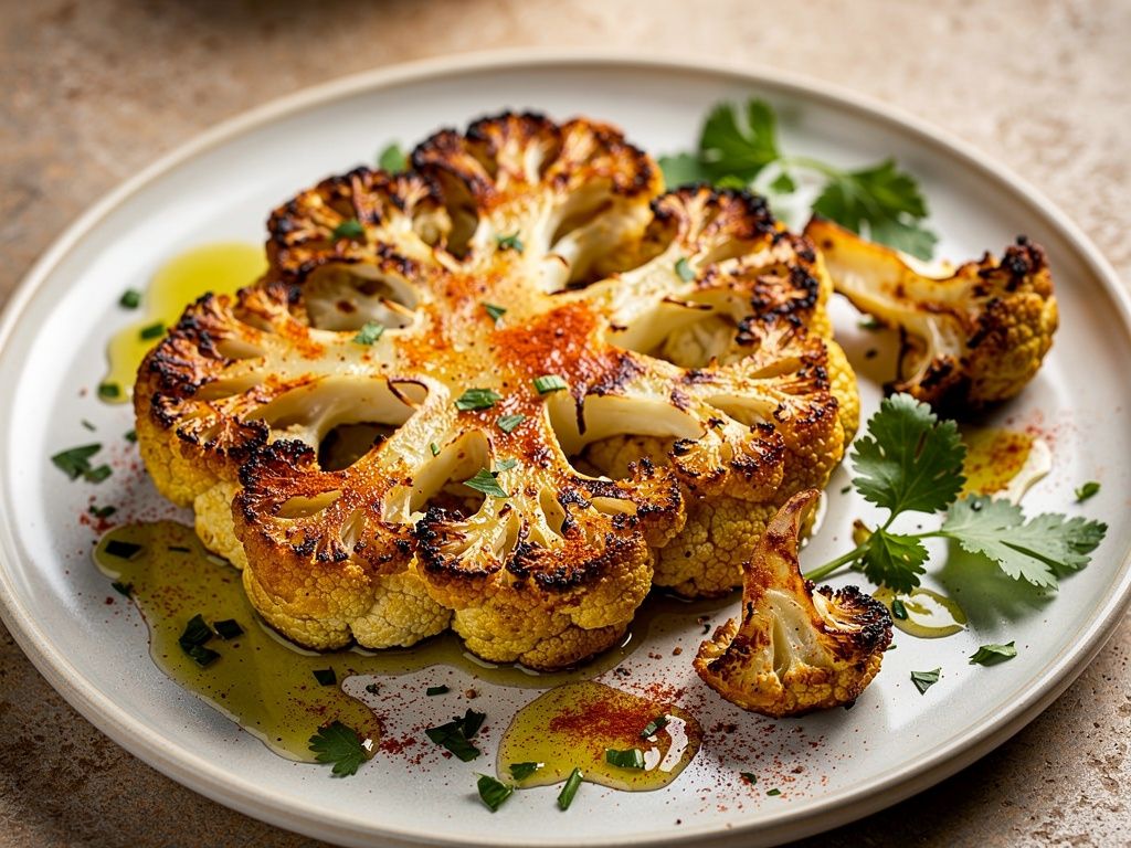 Roasted Cauliflower Steaks
