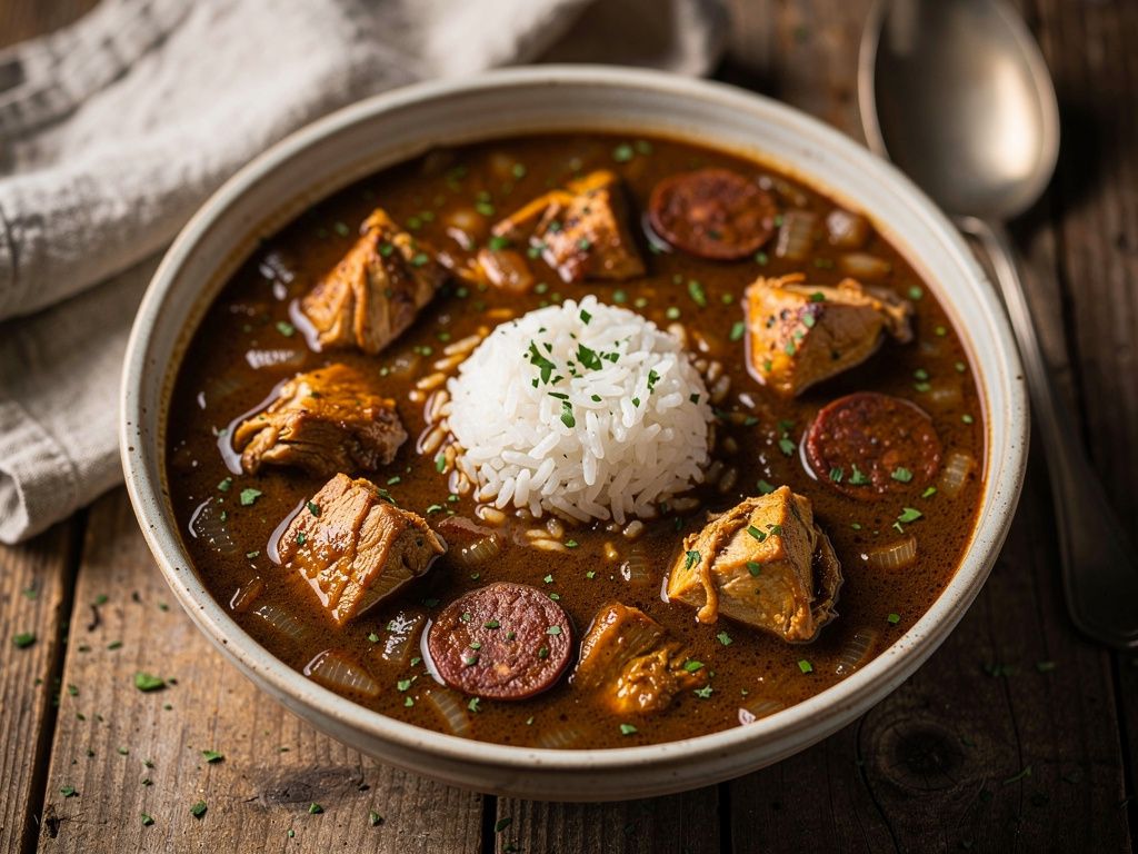 Chicken and Sausage Gumbo