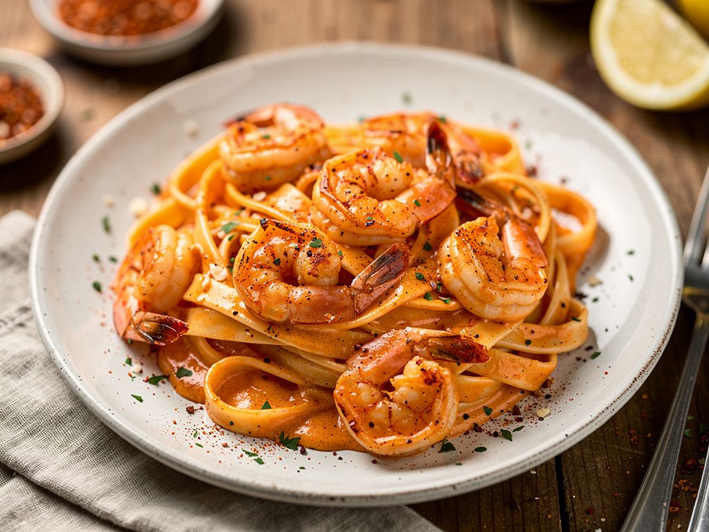 Cajun Shrimp Pasta