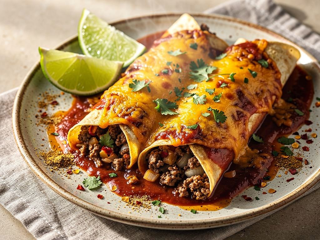 Beef Enchiladas