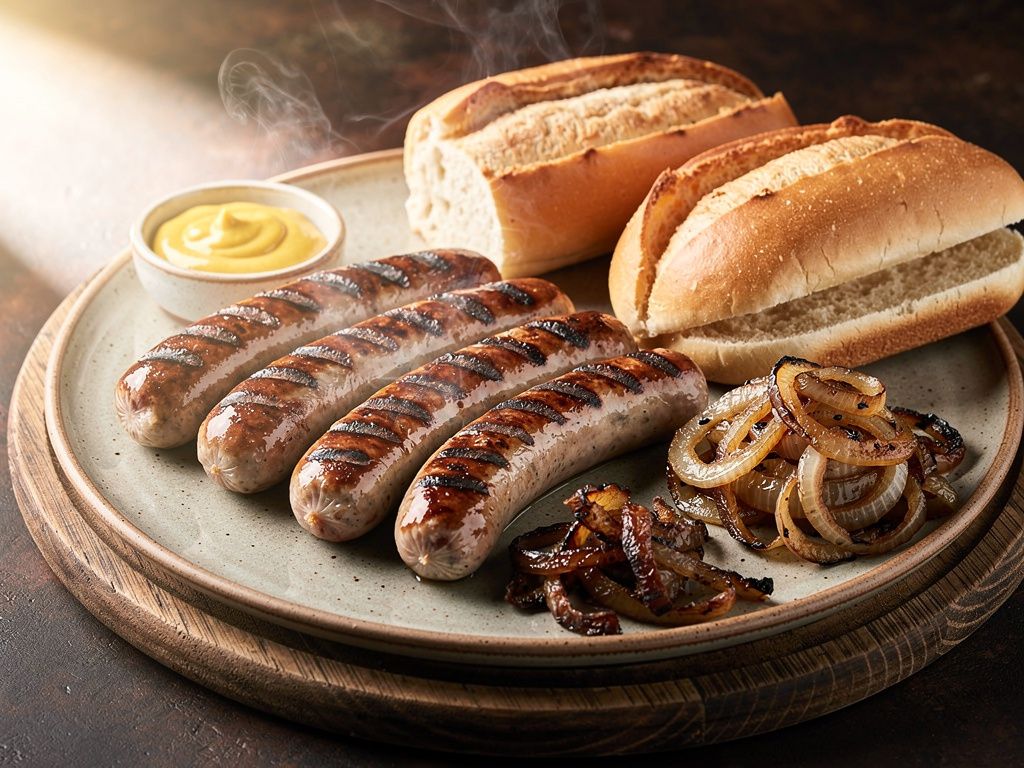 Grilled Sausages
